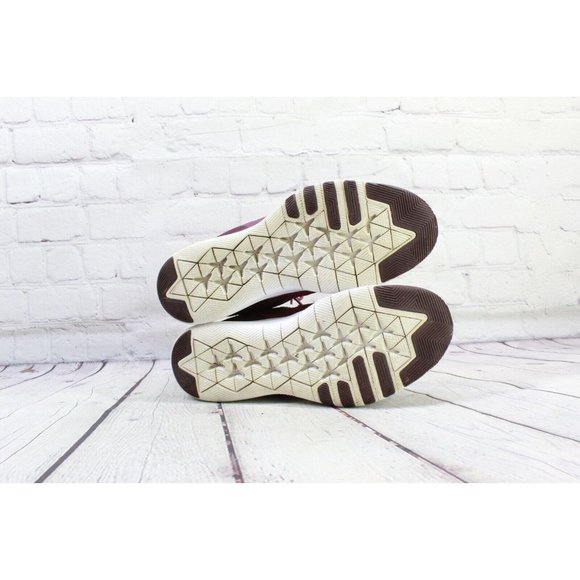 Nike Flex Trainer 7 Burgundy Mesh Low Top Lace-up Running Shoes Size 10 - Picture 9 of 9